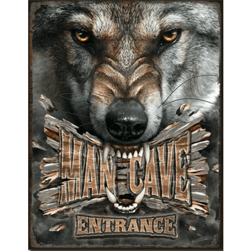 Man cave - wolf