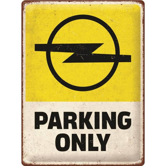 Opel parking only