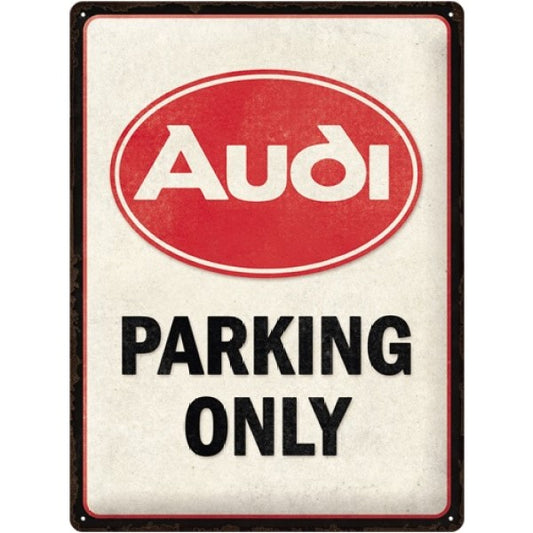 Audi parking only