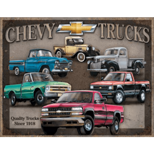 Chevy quality trucks since 1918