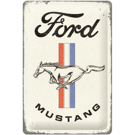 Ford Mustang - hourse & stripes logo