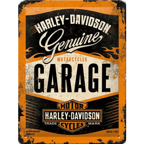 Harley Davidson genuine garage