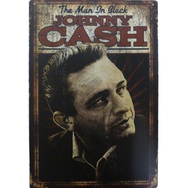 Johnny Cash in black