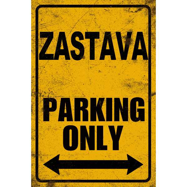 Zastaa parking only 20x30