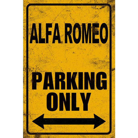 Alfa romeo parking only 20x30