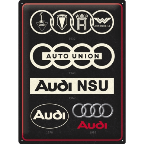 Audi logo evolution