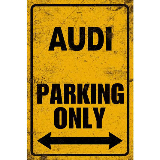 Audi parking only 20x30