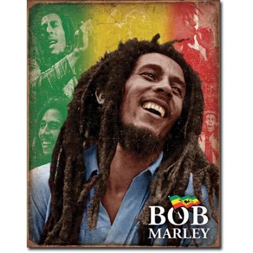 Bob Marley in colour