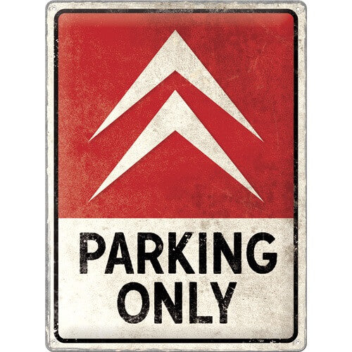 Citroen parking only - logo