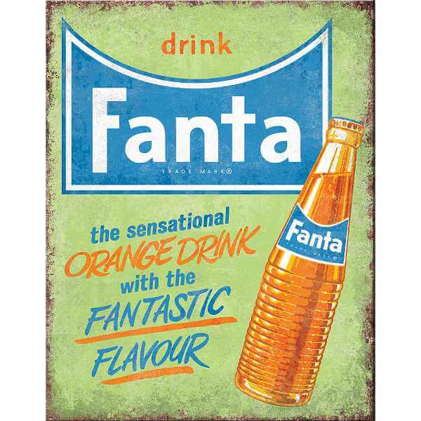 Fanta - the sensational orange drink