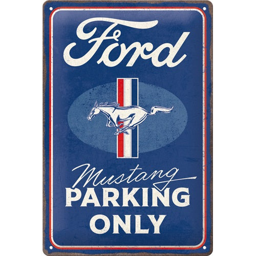 Ford mustang parking only