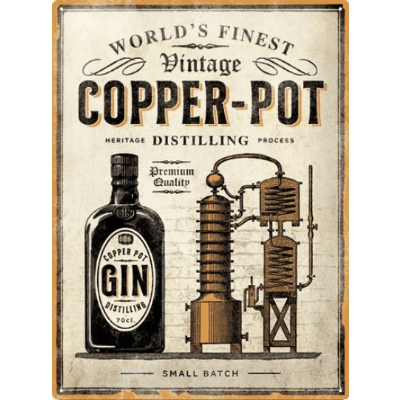 Gin copper-pot