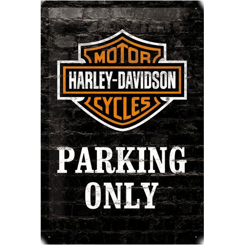 Harley Davidson parking only