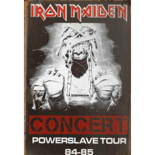 Iron Maiden - powerslave tour 84-85
