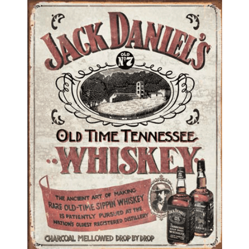 Jack Daniel's old time Tennesse whiskey