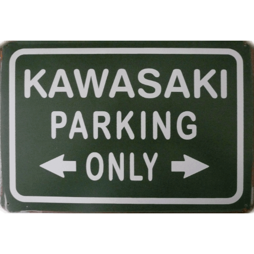 Kawasaki parking only