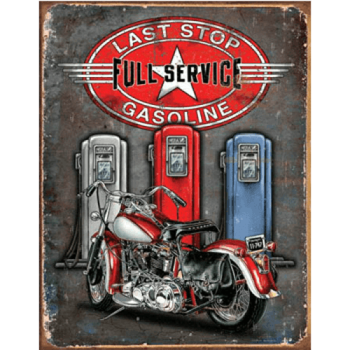 Last stop full service gasoline