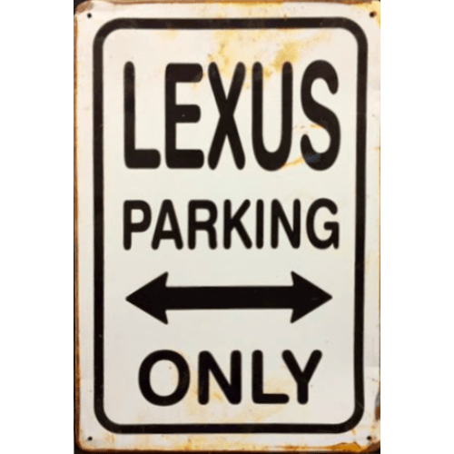 Lexus parking only