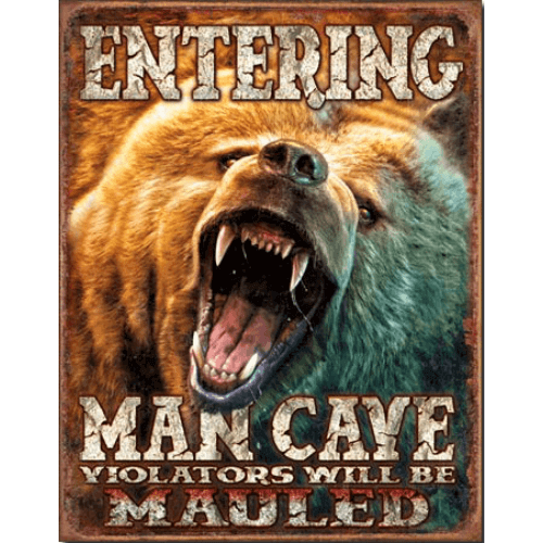 Man cave - bear