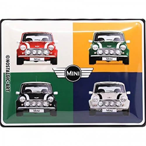 Mini Cooper pop art