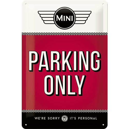 Mini parking only - we're sorry, it's personal