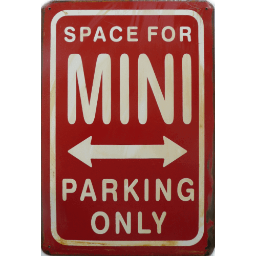 Mini parking only