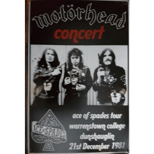 Motörhead - concert 1981