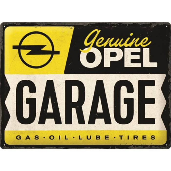 Genuine Opel garage