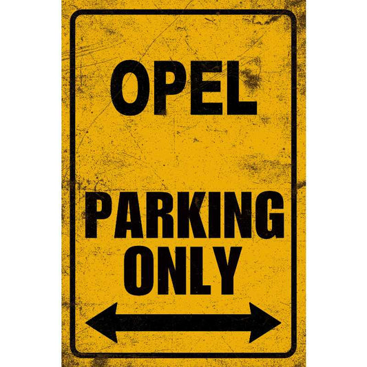 Opel parking only 20x30