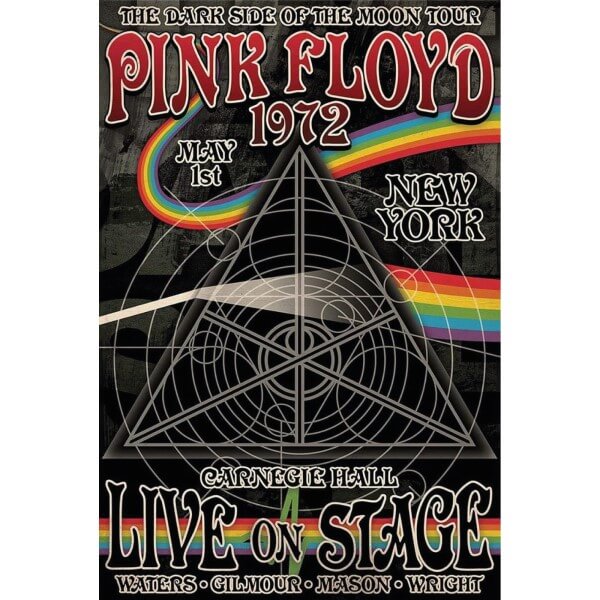 Pink Floyd - 1972 live on stage
