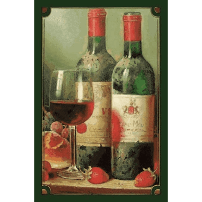 Pomerol red wine