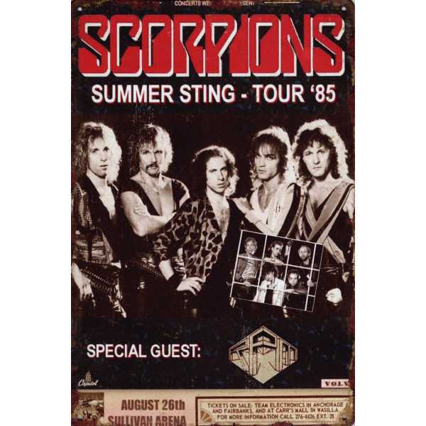 Scorpions - summer sting tour