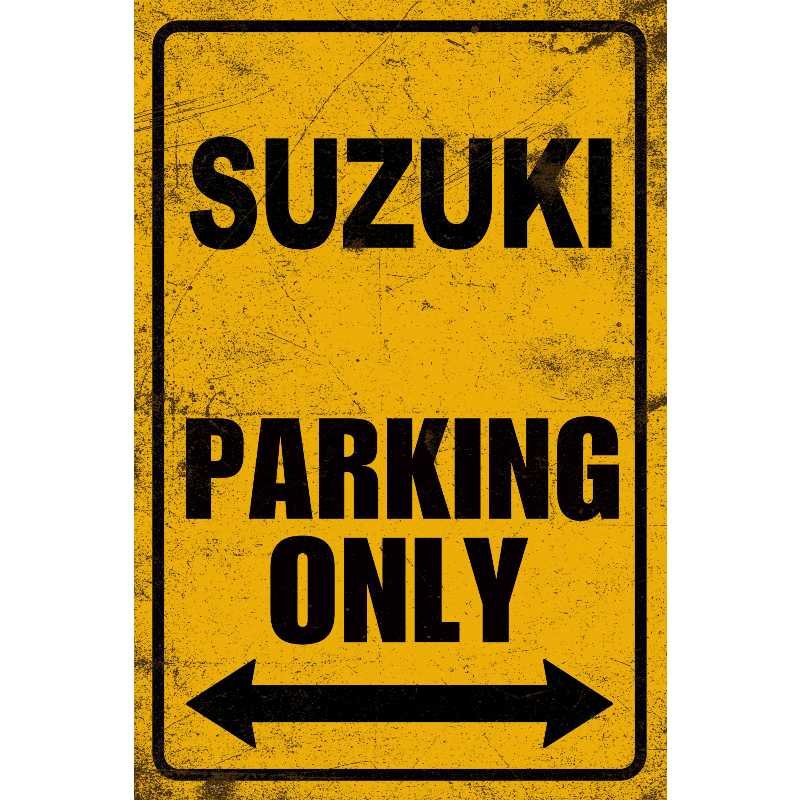 Suzuki parking only