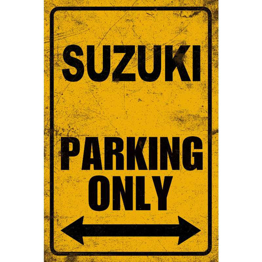 Suzuki parking only