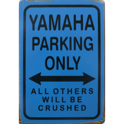 Yamaha parking only